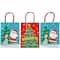 20-Count Assorted Paper Christmas Themed Gift Bags